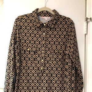 Jude Connally dress with 3/4 length sleeves